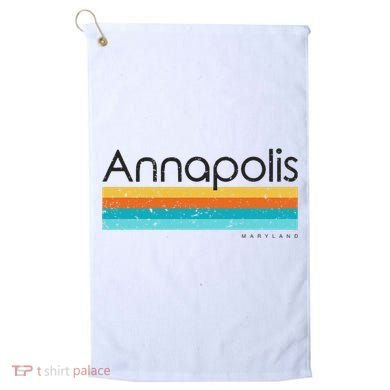 Annapolis Maryland Md Golf Towel