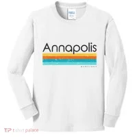 Annapolis Maryland Md Kids Long Sleeve Shirt thumb 0