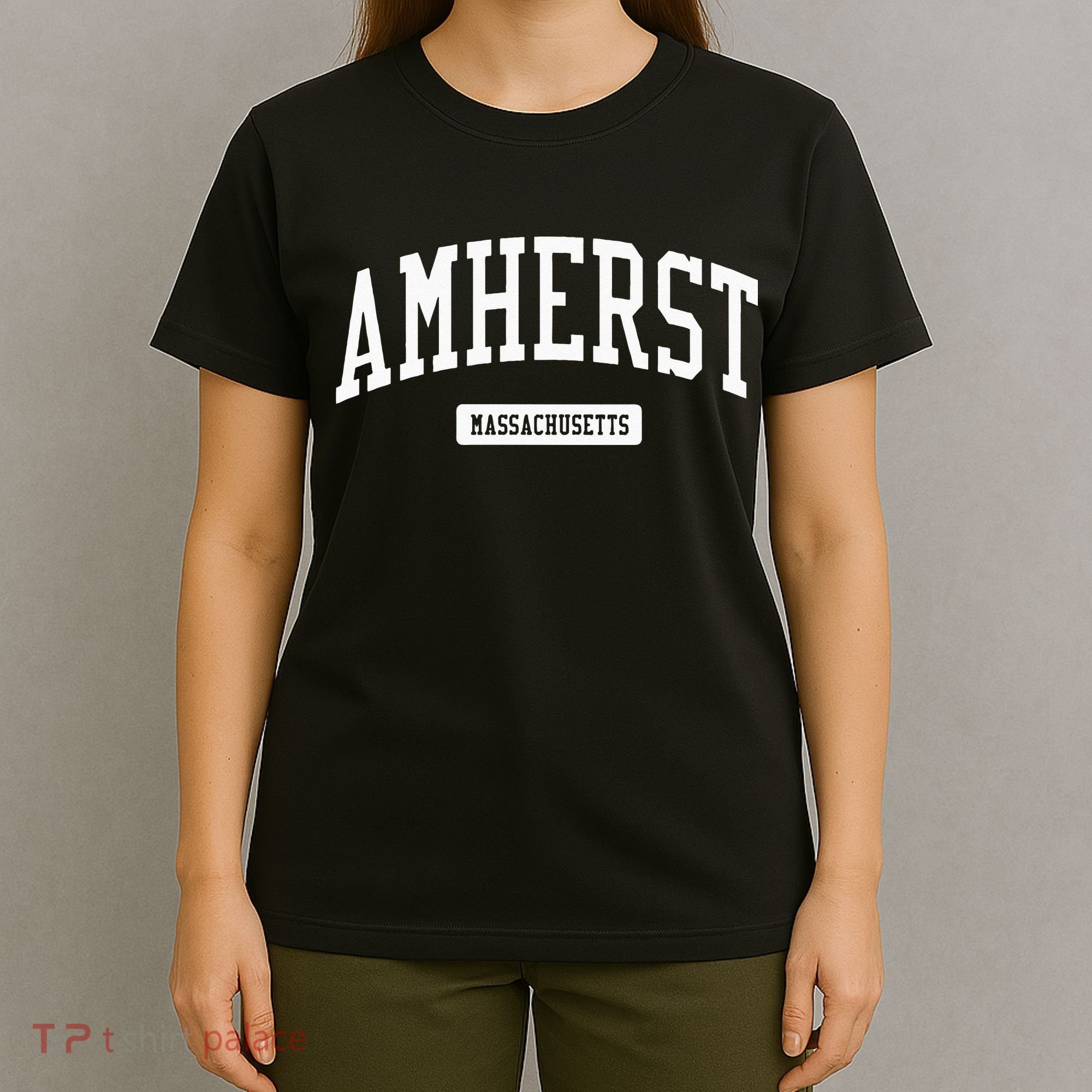 Amherst Massachusetts MA College University Sports T-Shirt