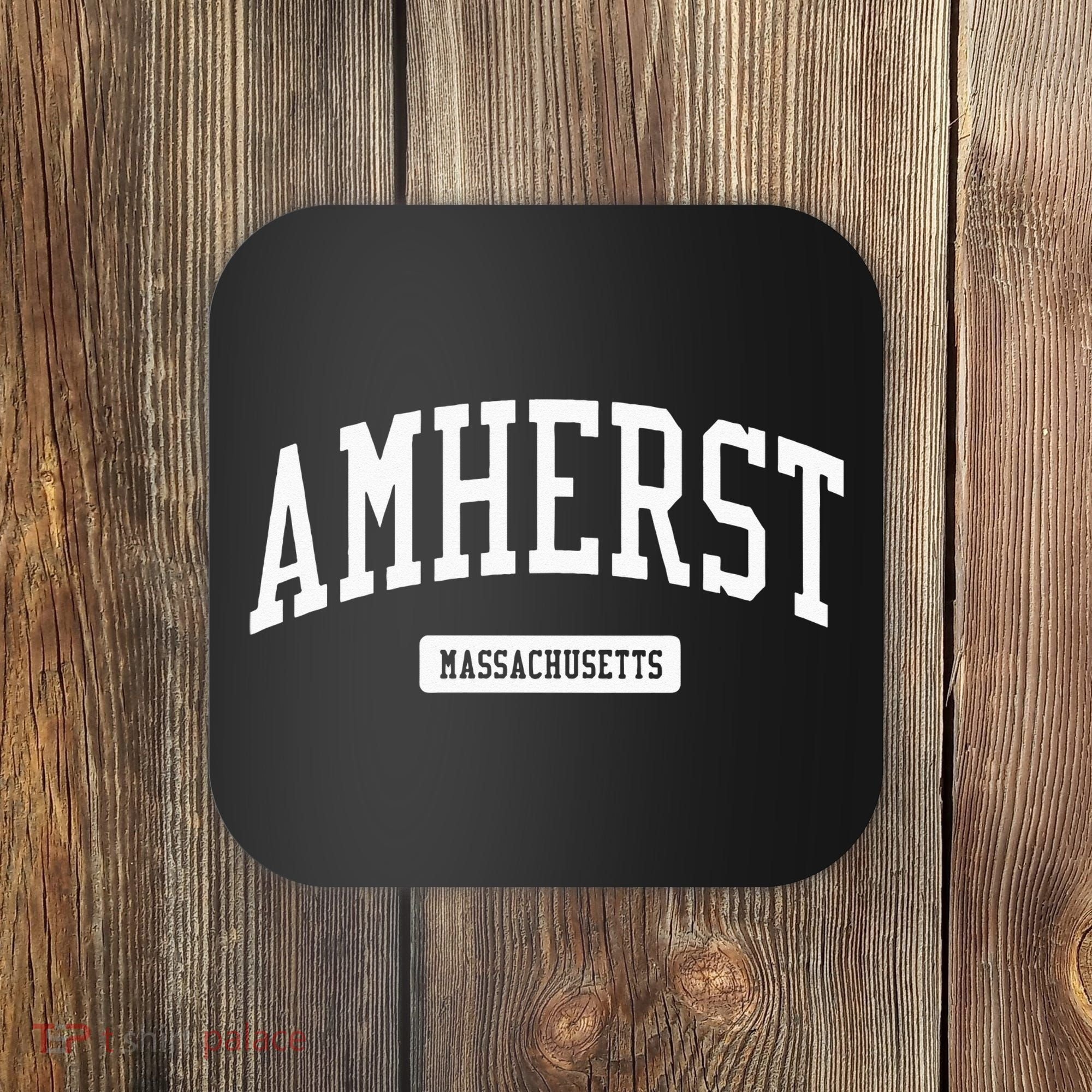 Amherst Massachusetts MA College University Sports Coaster