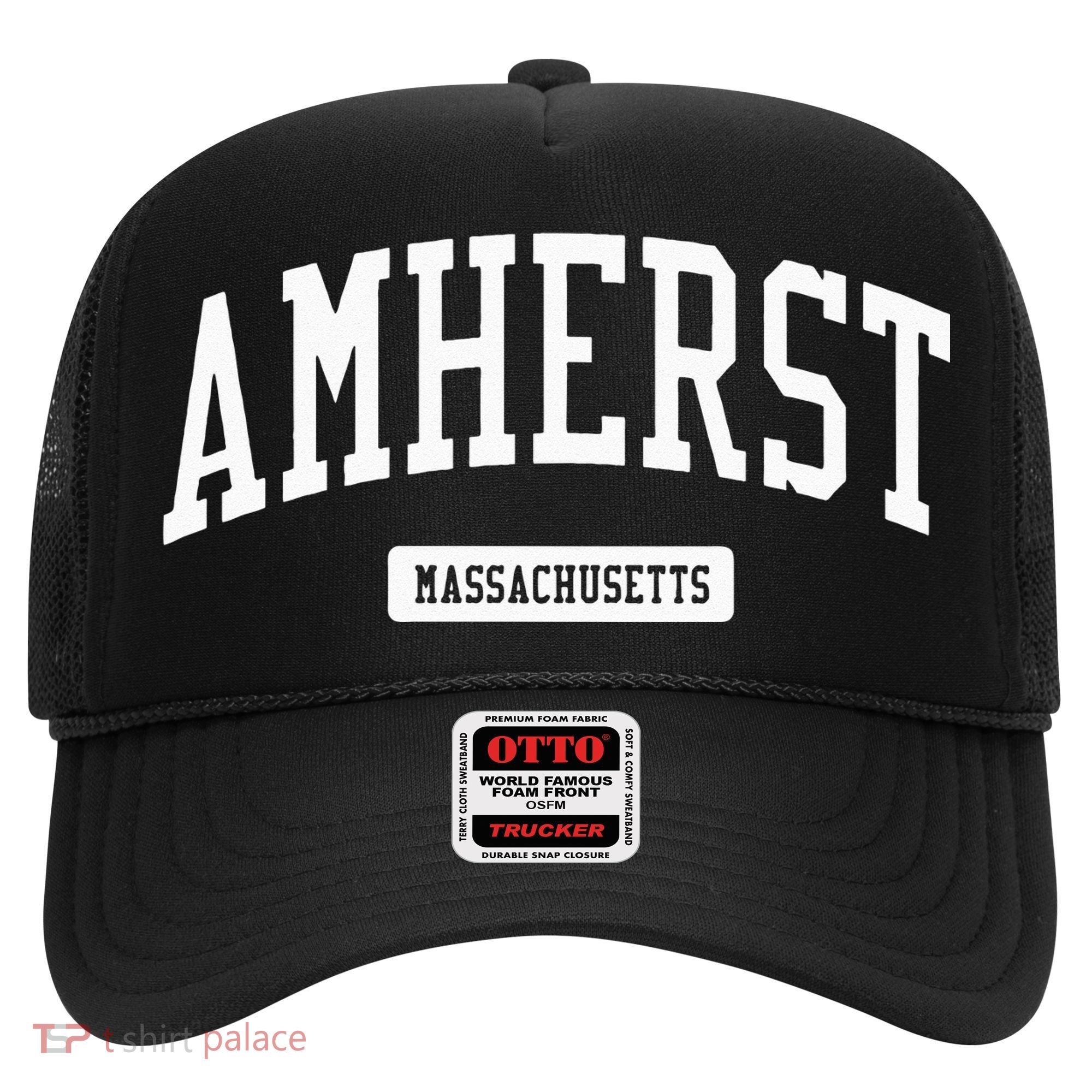 Amherst Massachusetts MA College University Sports Hat