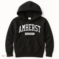 Amherst Massachusetts MA College University Sports Kids Hoodie thumb 0