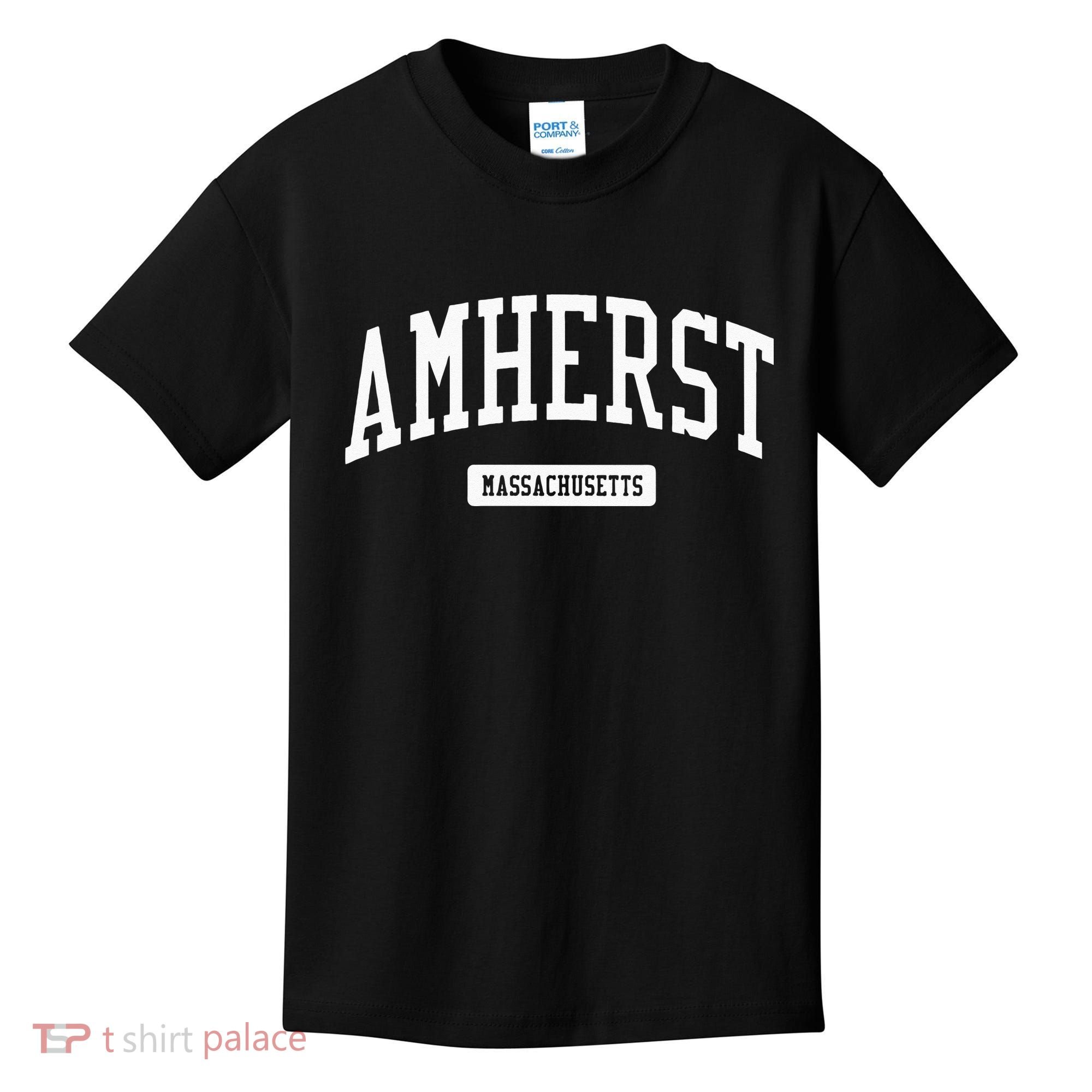 Amherst Massachusetts MA College University Sports Kids T-Shirt