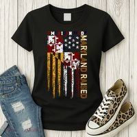 American Made Maryland Raised Women's T-Shirt thumb 3