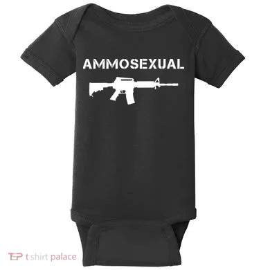 Ammosexual Pro Guns Baby Bodysuit