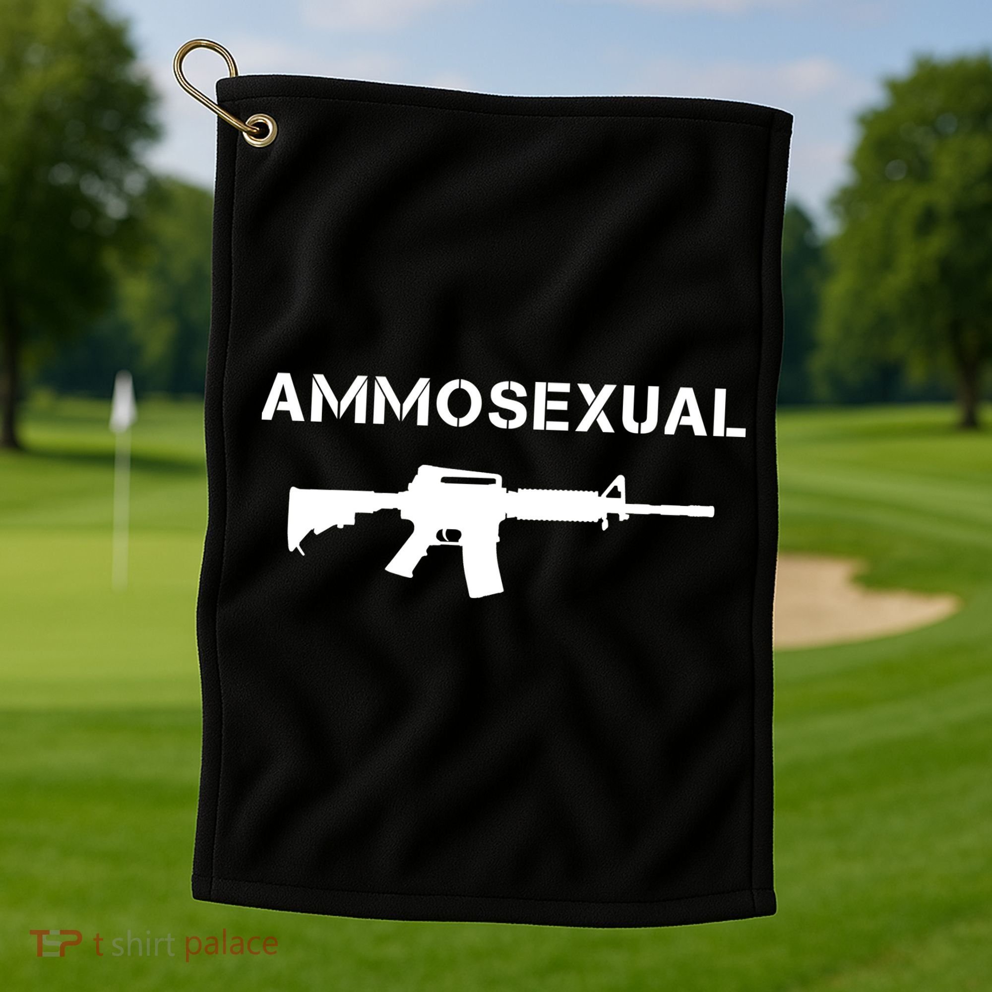 Ammosexual Pro Guns Golf Towel