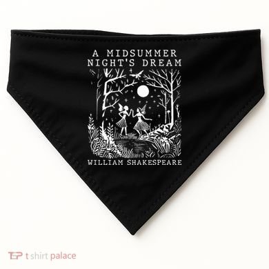 A Midsummer Nights Dream Shakespeare USA-Made Doggie Bandana