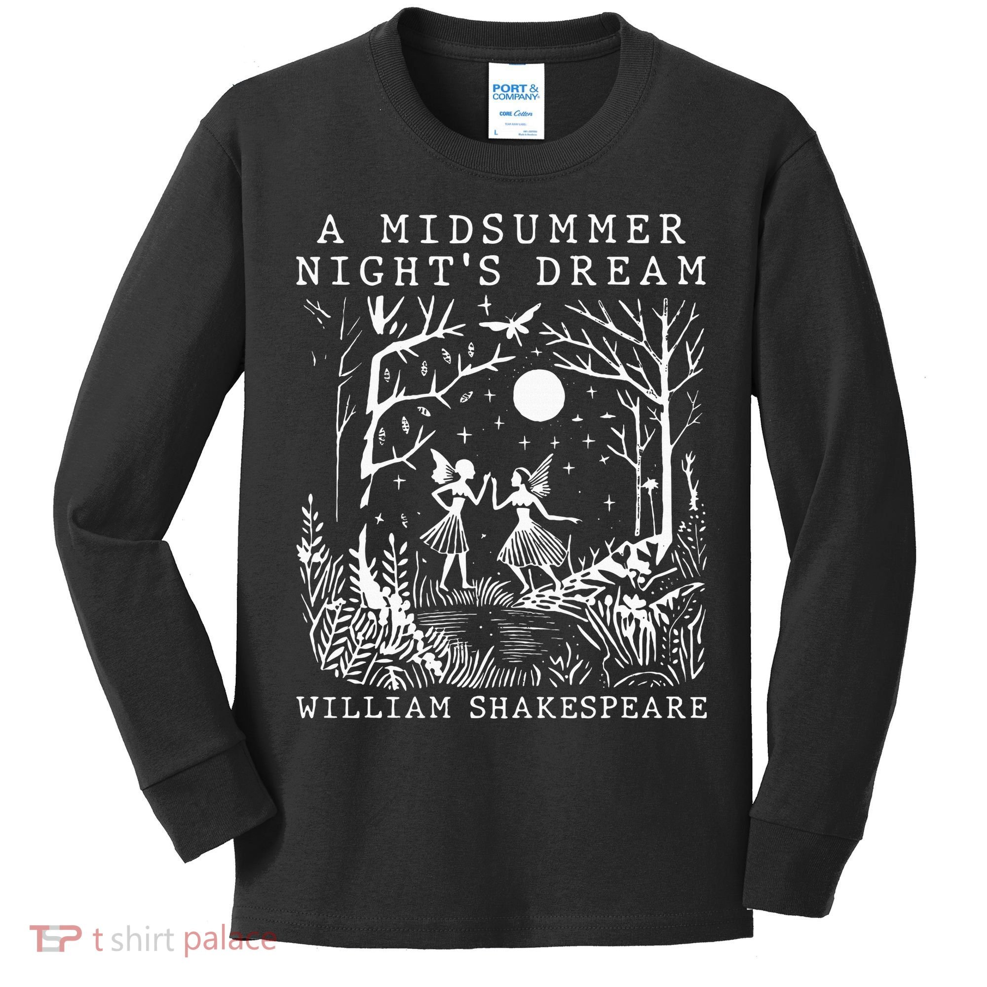 A Midsummer Nights Dream Shakespeare Kids Long Sleeve Shirt