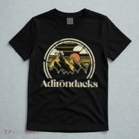 Adirondacks Mountains New York Vintage Hiking Camp Retro T-Shirt thumb 5