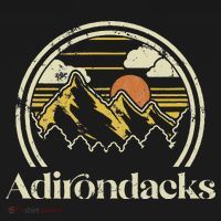 Adirondacks Mountains New York Vintage Hiking Camp Retro T-Shirt thumb 7