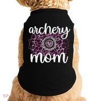 Archery Mom Of An Archer Mama Archery Mother Funny Gift Doggie Tank thumb 0