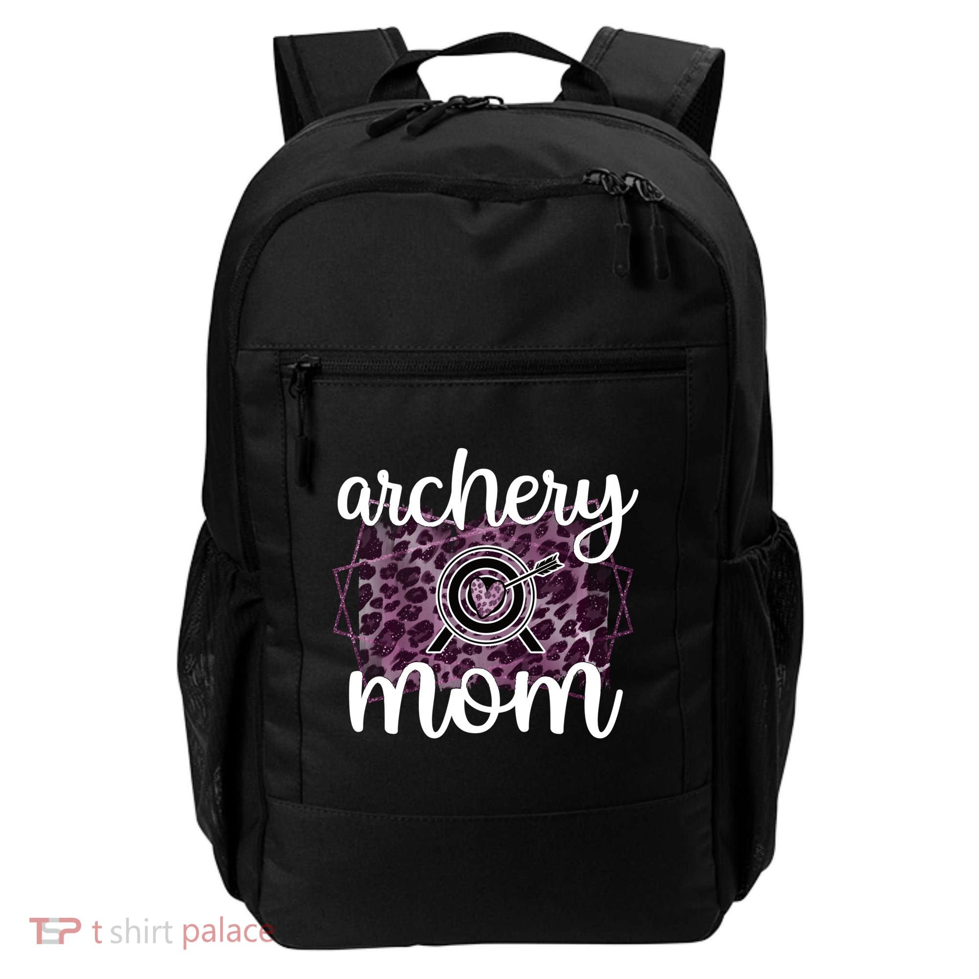 Archery Mom Of An Archer Mama Archery Mother Funny Gift Backpack