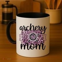 Archery Mom Of An Archer Mama Archery Mother Funny Gift Coffee Mug thumb 4