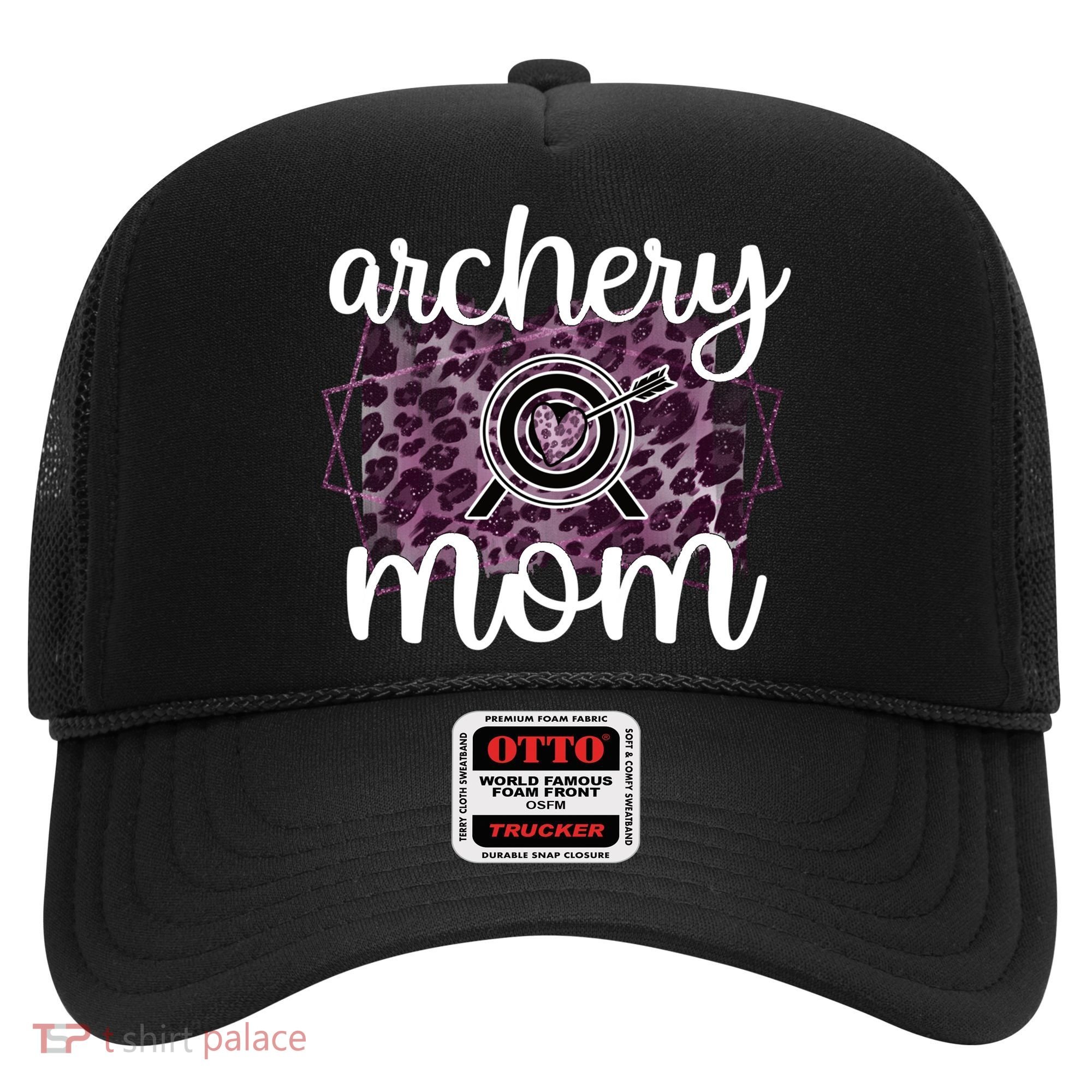 Archery Mom Of An Archer Mama Archery Mother Funny Gift Hat