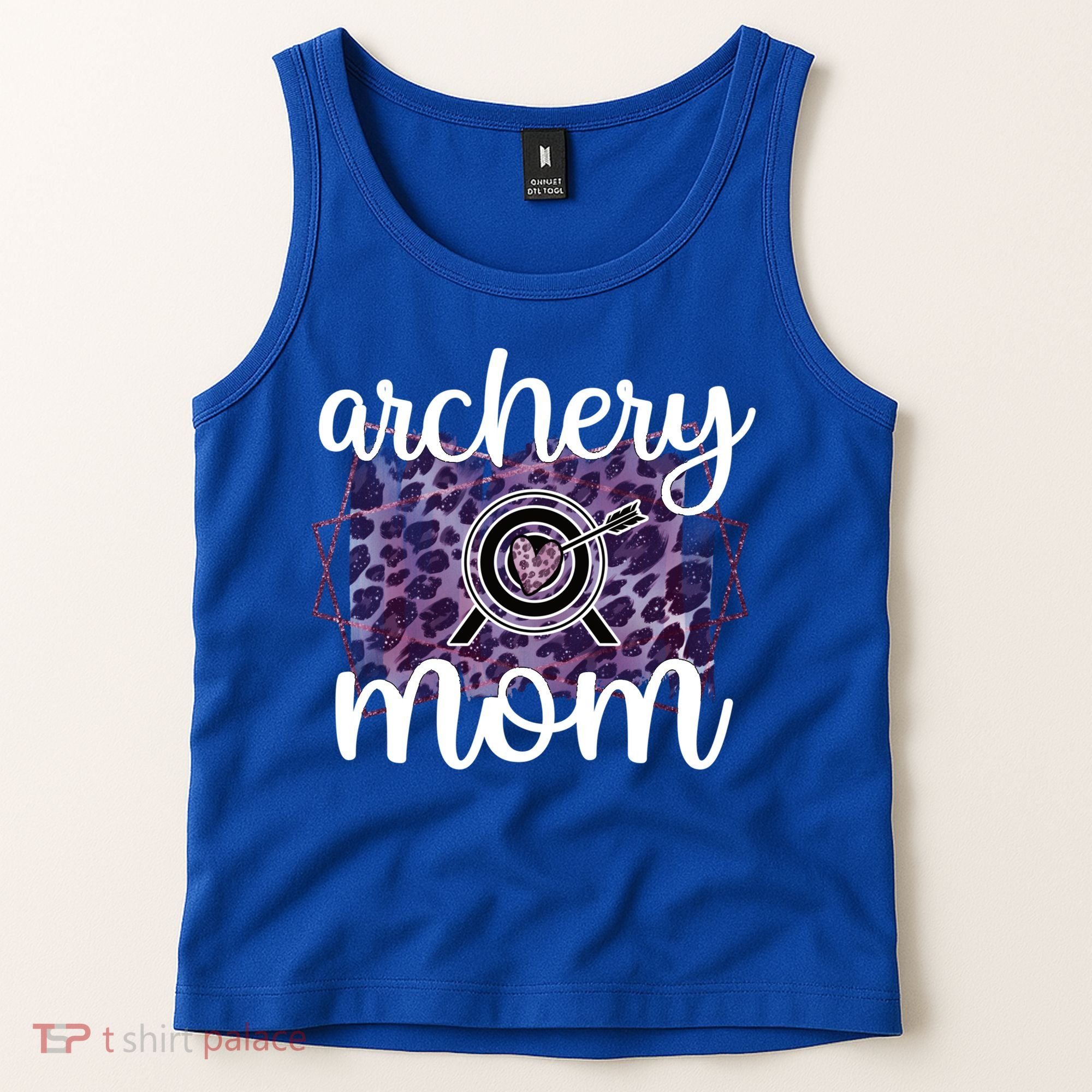 Archery Mom Of An Archer Mama Archery Mother Funny Gift Tank Top