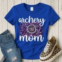 Archery Mom Of An Archer Mama Archery Mother Funny Gift Women's T-Shirt thumb 3