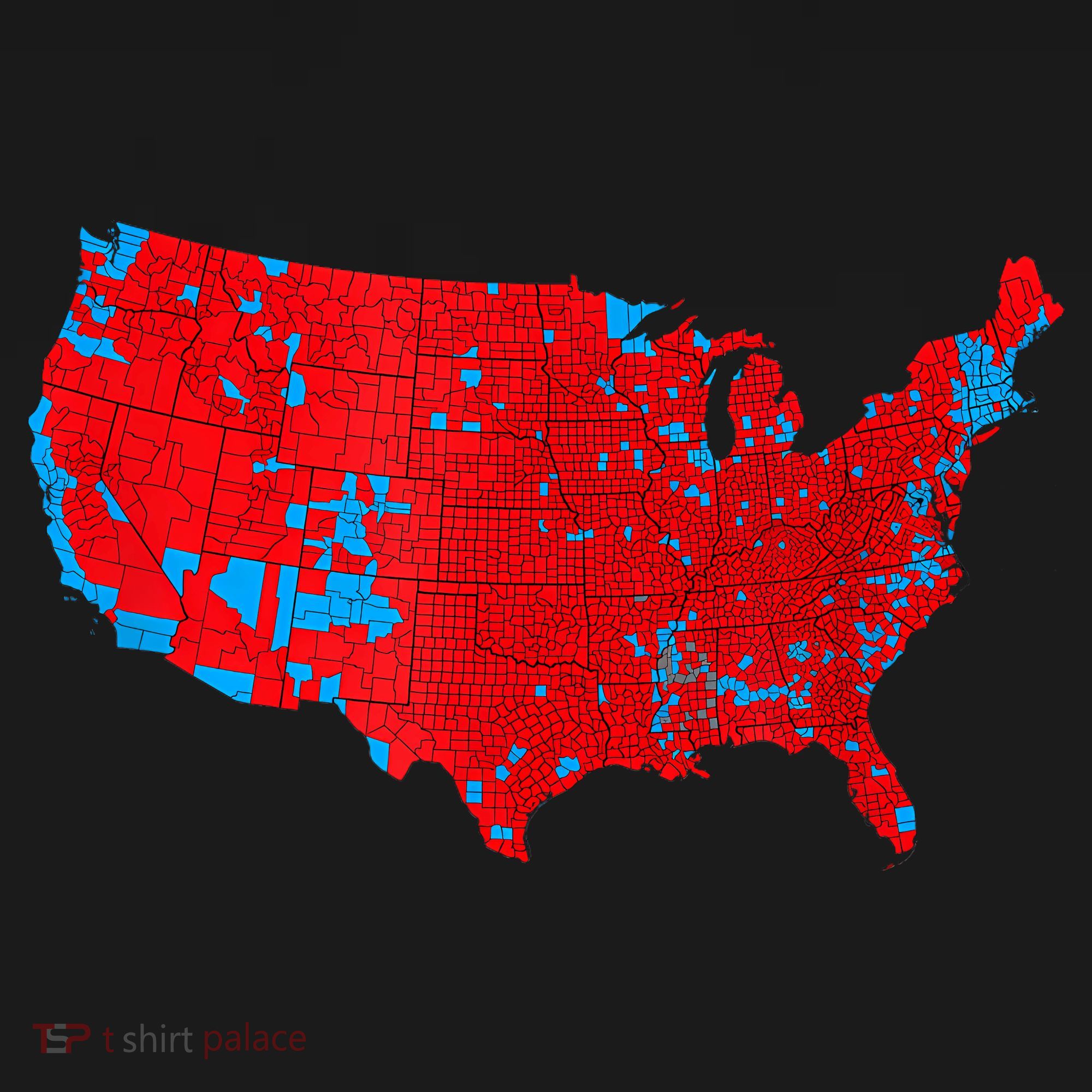 Accurate Map Of 2024 Election Results Coaster