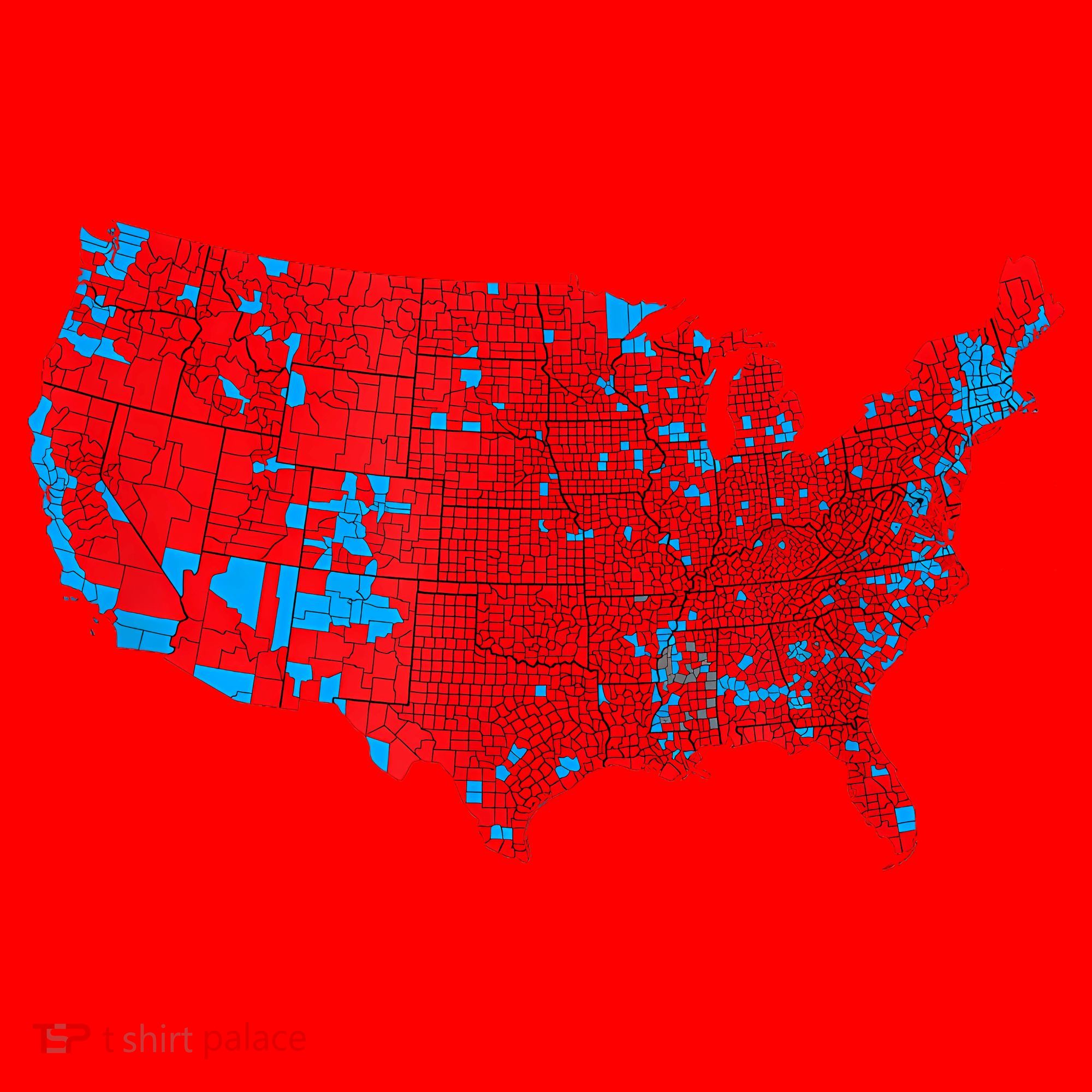 Accurate Map Of 2024 Election Results Santa Hat