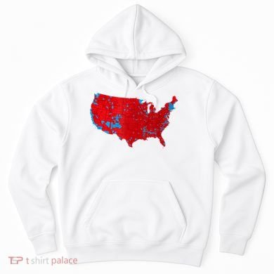 Accurate Map Of 2024 Election Results Hoodie