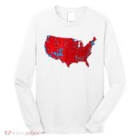 Accurate Map Of 2024 Election Results Long Sleeve Shirt thumb 0