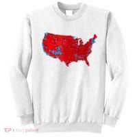 Accurate Map Of 2024 Election Results Sweatshirt thumb 0