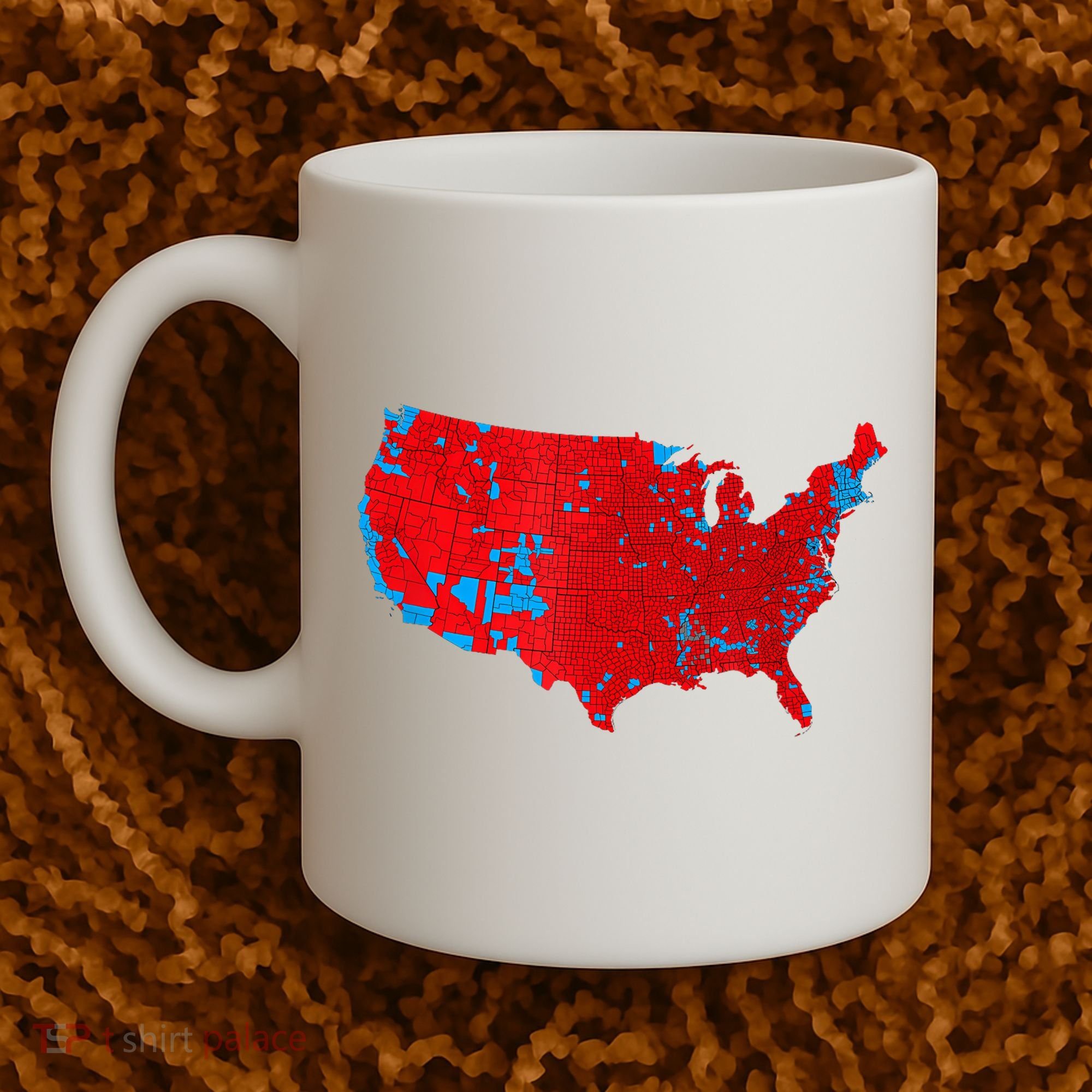 Accurate Map Of 2024 Election Results Coffee Mug
