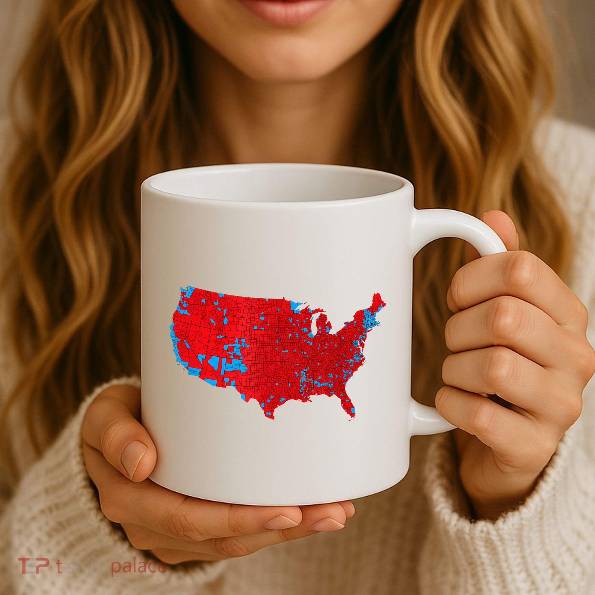 Accurate Map Of 2024 Election Results Coffee Mug