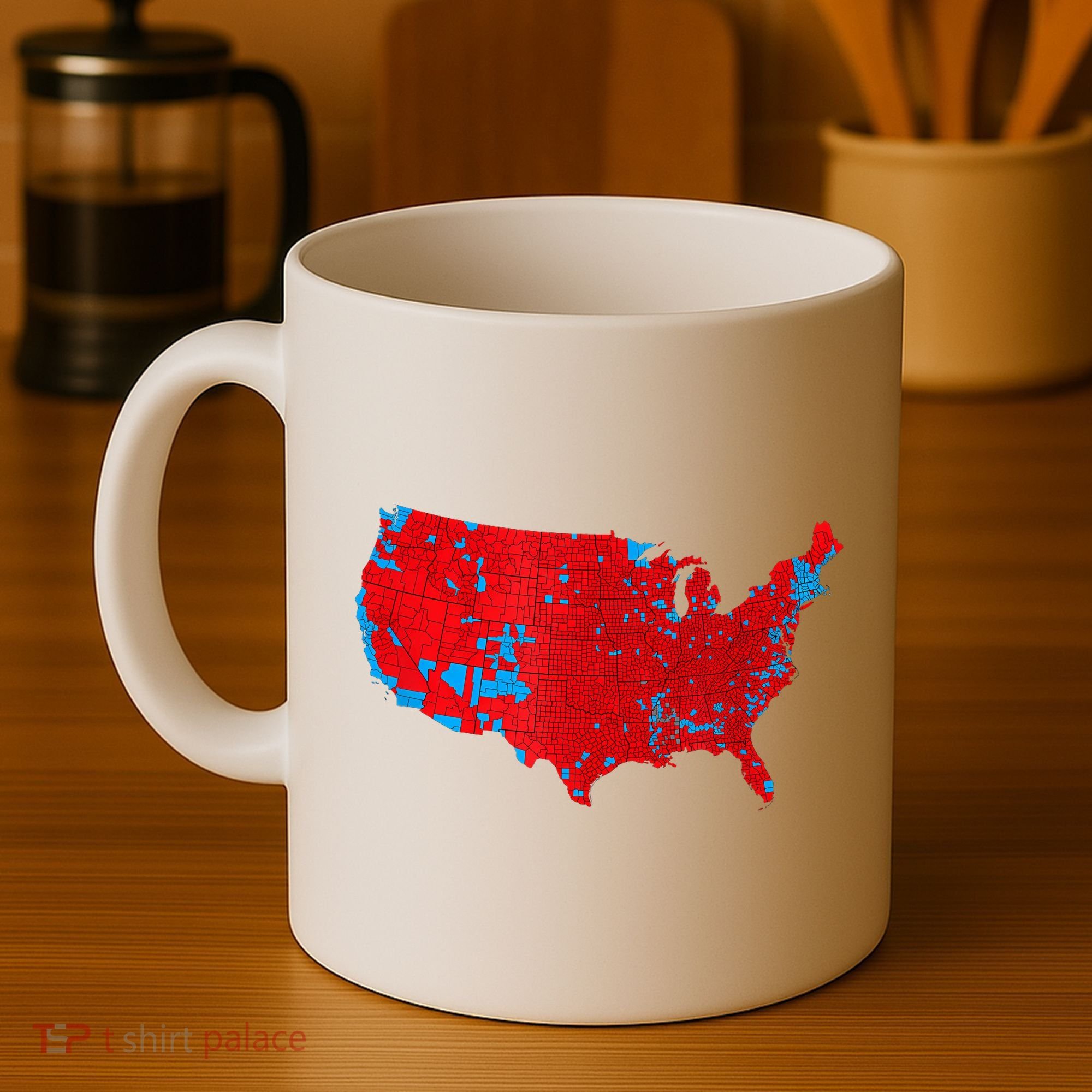 Accurate Map Of 2024 Election Results Coffee Mug