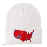 Accurate Map Of 2024 Election Results Beanie thumb 0