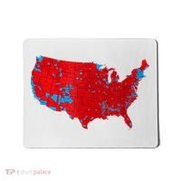 Accurate Map Of 2024 Election Results Mousepad thumb 0