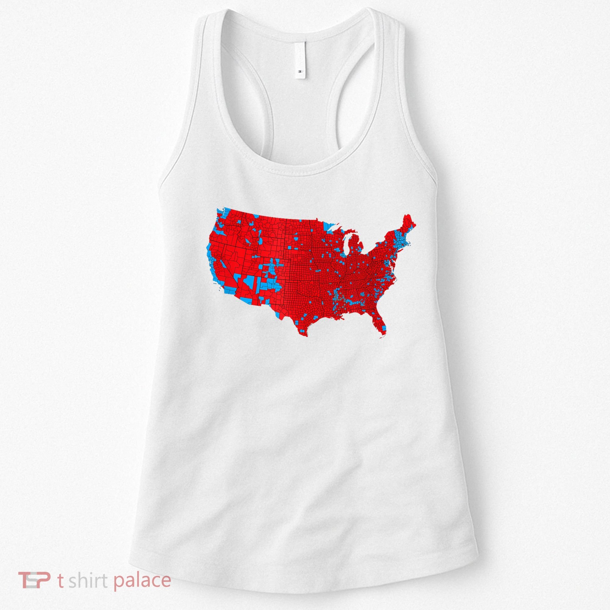 Accurate Map Of 2024 Election Results Women's Tank Top