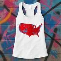 Accurate Map Of 2024 Election Results Women's Tank Top thumb 3