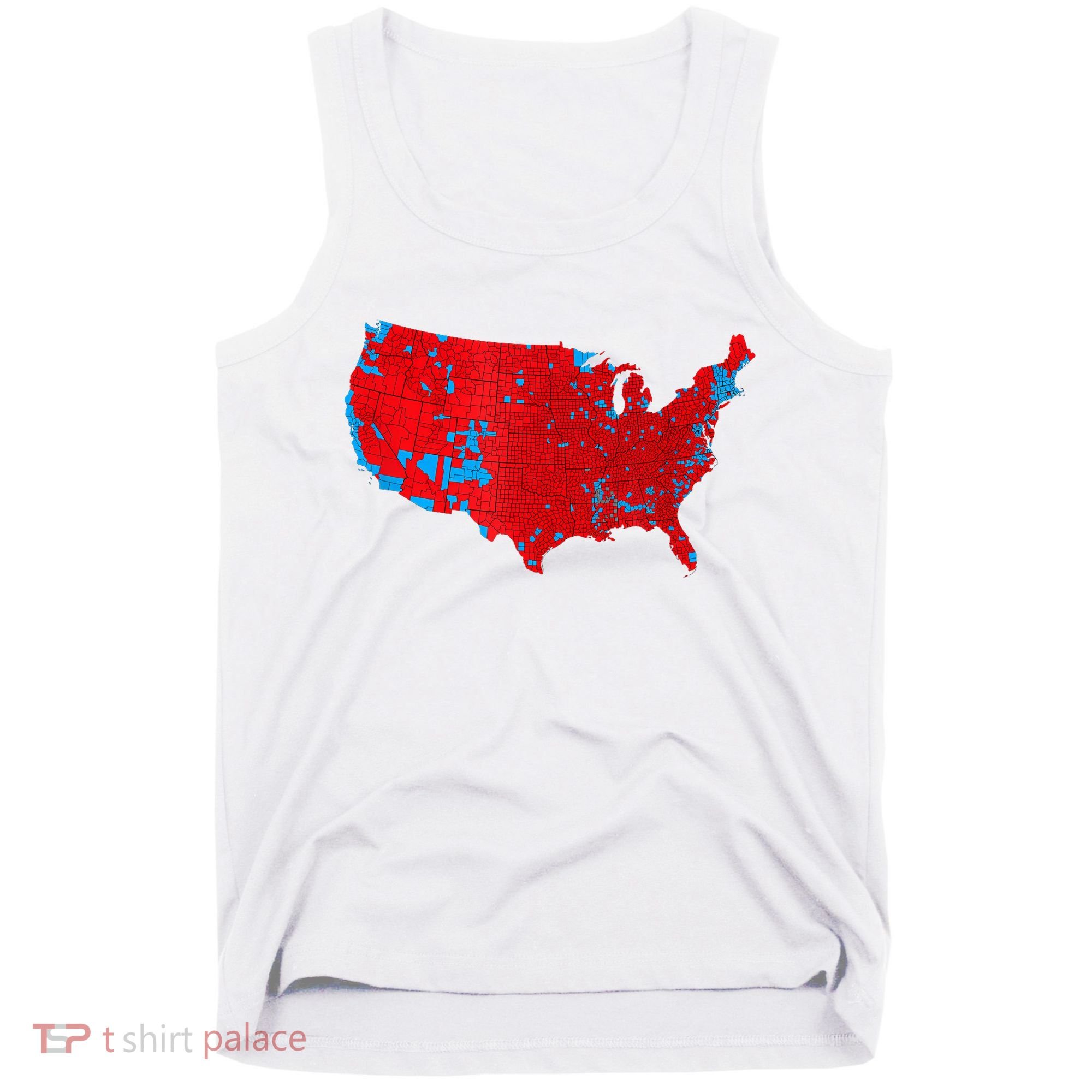 Accurate Map Of 2024 Election Results Tank Top