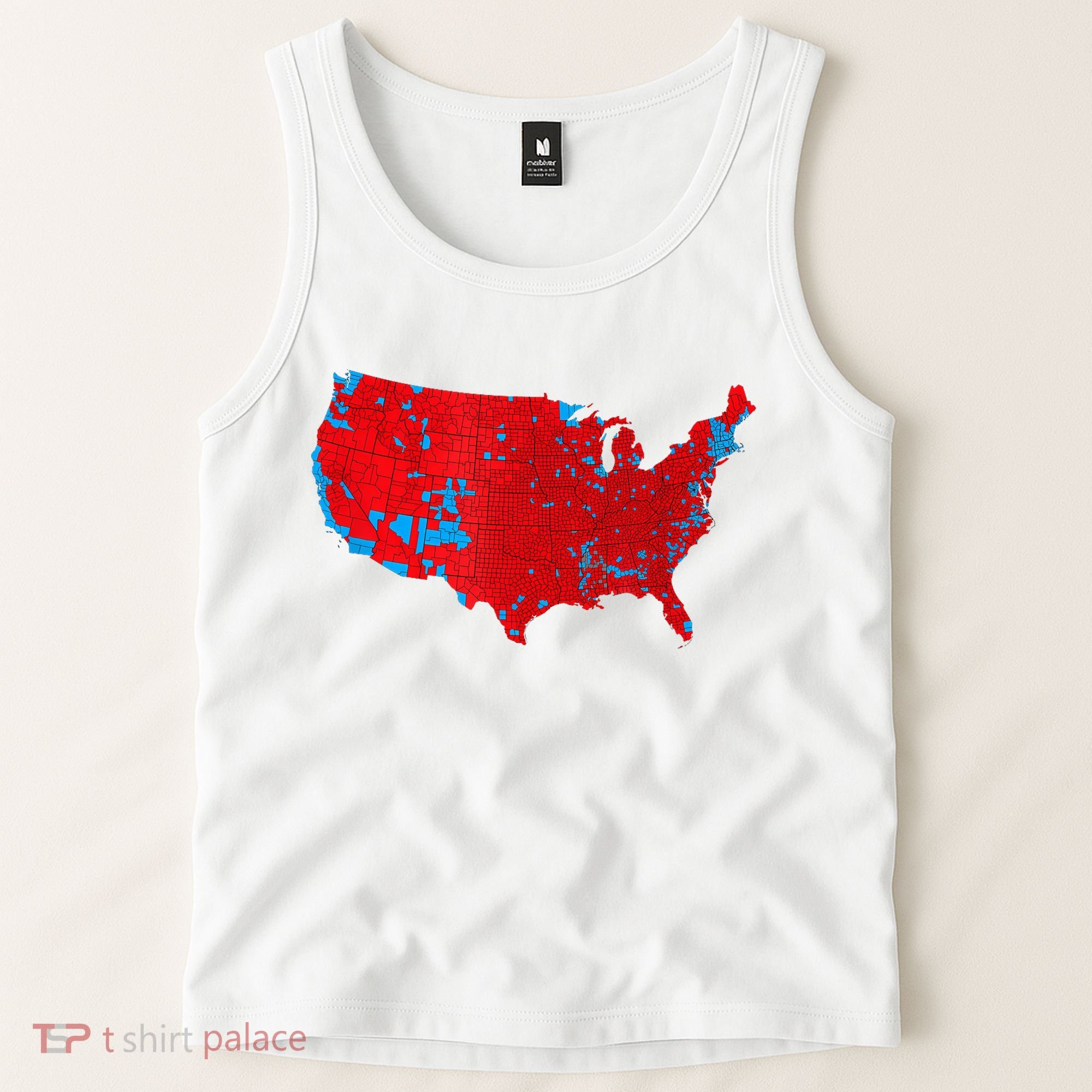 Accurate Map Of 2024 Election Results Tank Top