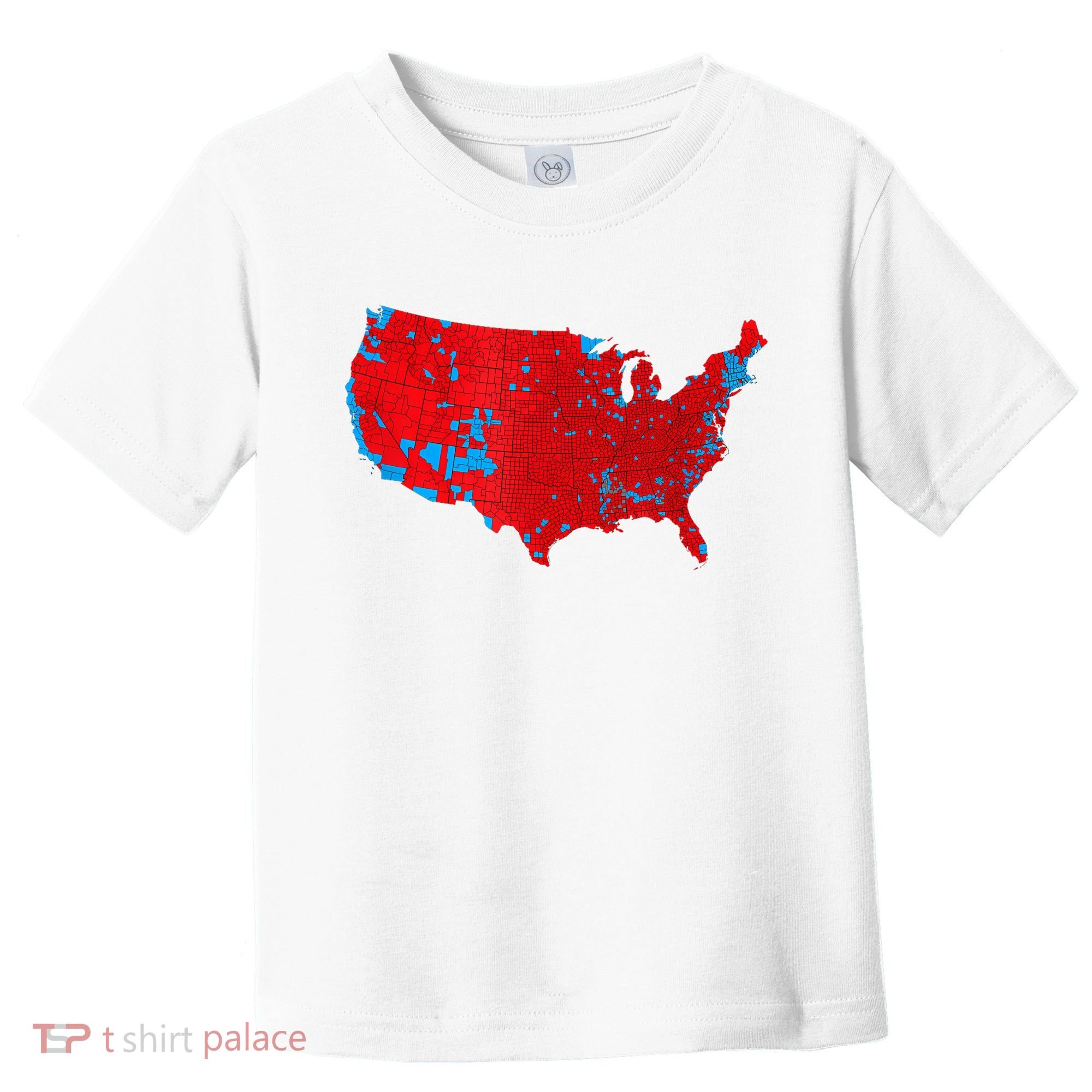 Accurate Map Of 2024 Election Results Toddler T-Shirt