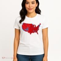 Accurate Map Of 2024 Election Results Women's T-Shirt thumb 4