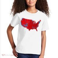 Accurate Map Of 2024 Election Results Kids T-Shirt thumb 2