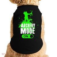 Archery Mode On Cool Hunting Bow Arrow Archer Doggie Tank thumb 0