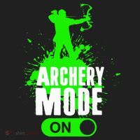 Archery Mode On Cool Hunting Bow Arrow Archer Beanie thumb 2