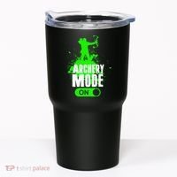 Archery Mode On Cool Hunting Bow Arrow Archer Tumbler thumb 0