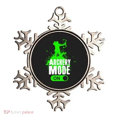Archery Mode On Cool Hunting Bow Arrow Archer Ornament