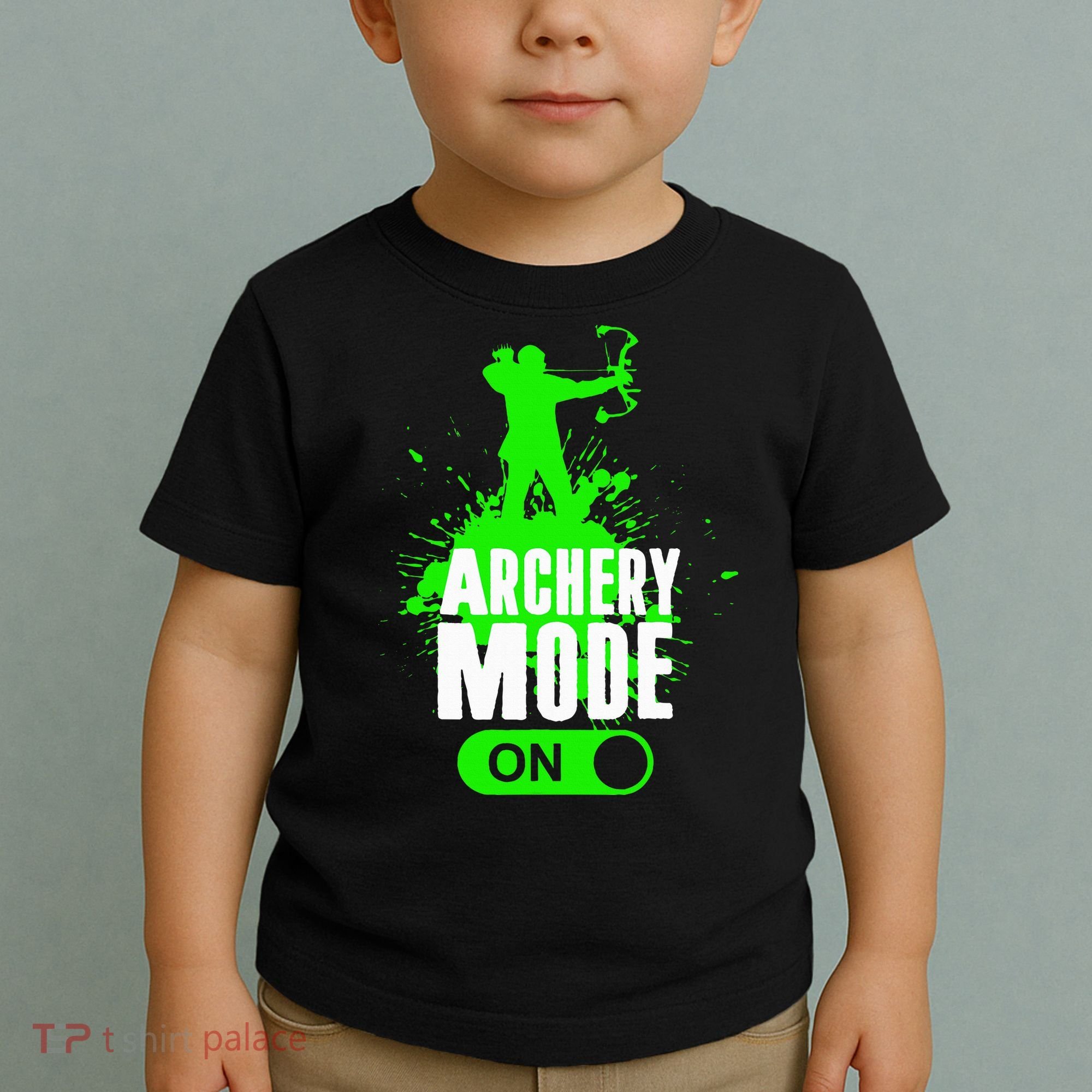 Archery Mode On Cool Hunting Bow Arrow Archer Toddler T-Shirt