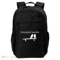 Attempted Murder Of Crows Funny Backpack thumb 0