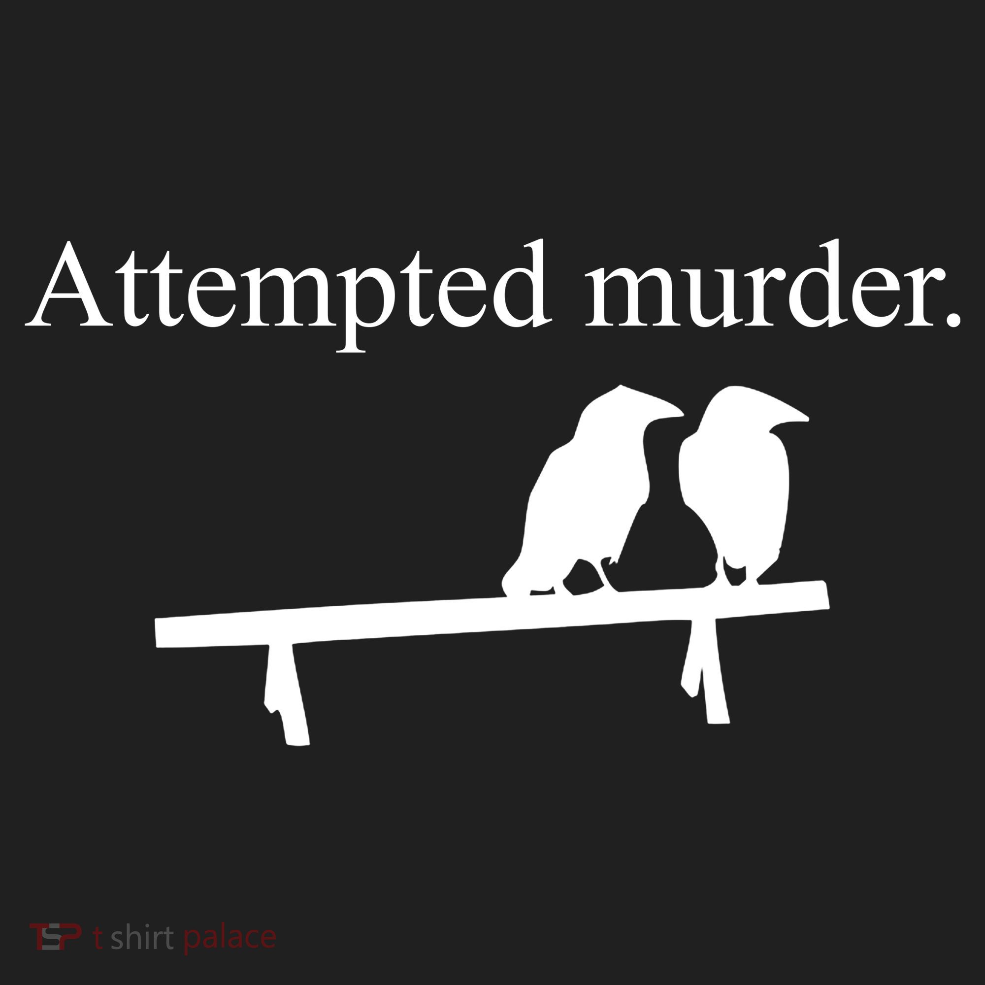 Attempted Murder Of Crows Funny Tumbler