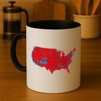 Accurate Map Of 2024 Election Results Coffee Mug thumb 4