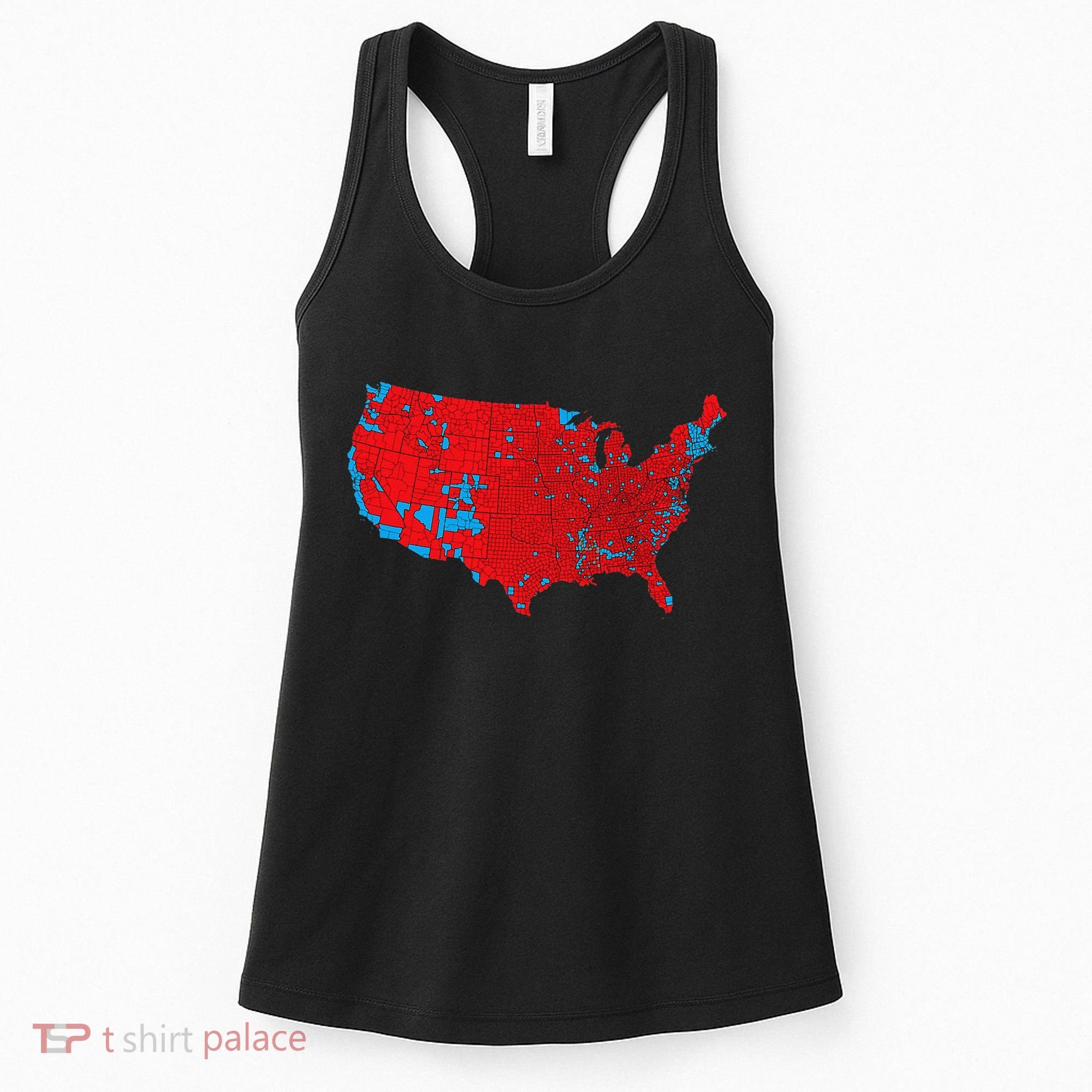 Accurate Map Of 2024 Election Results Women's Tank Top