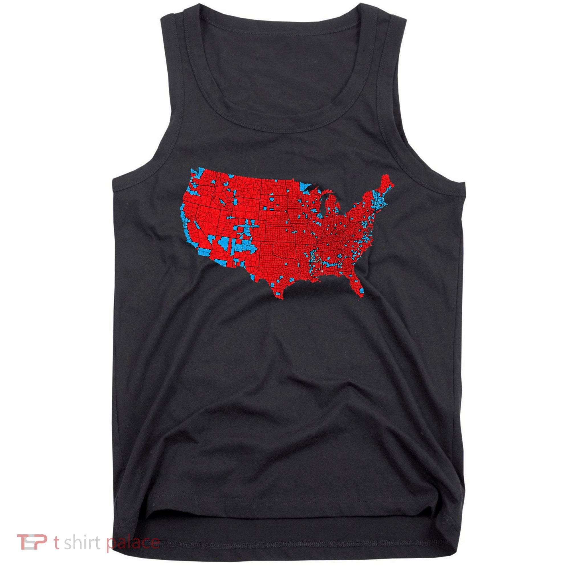 Accurate Map Of 2024 Election Results Tank Top