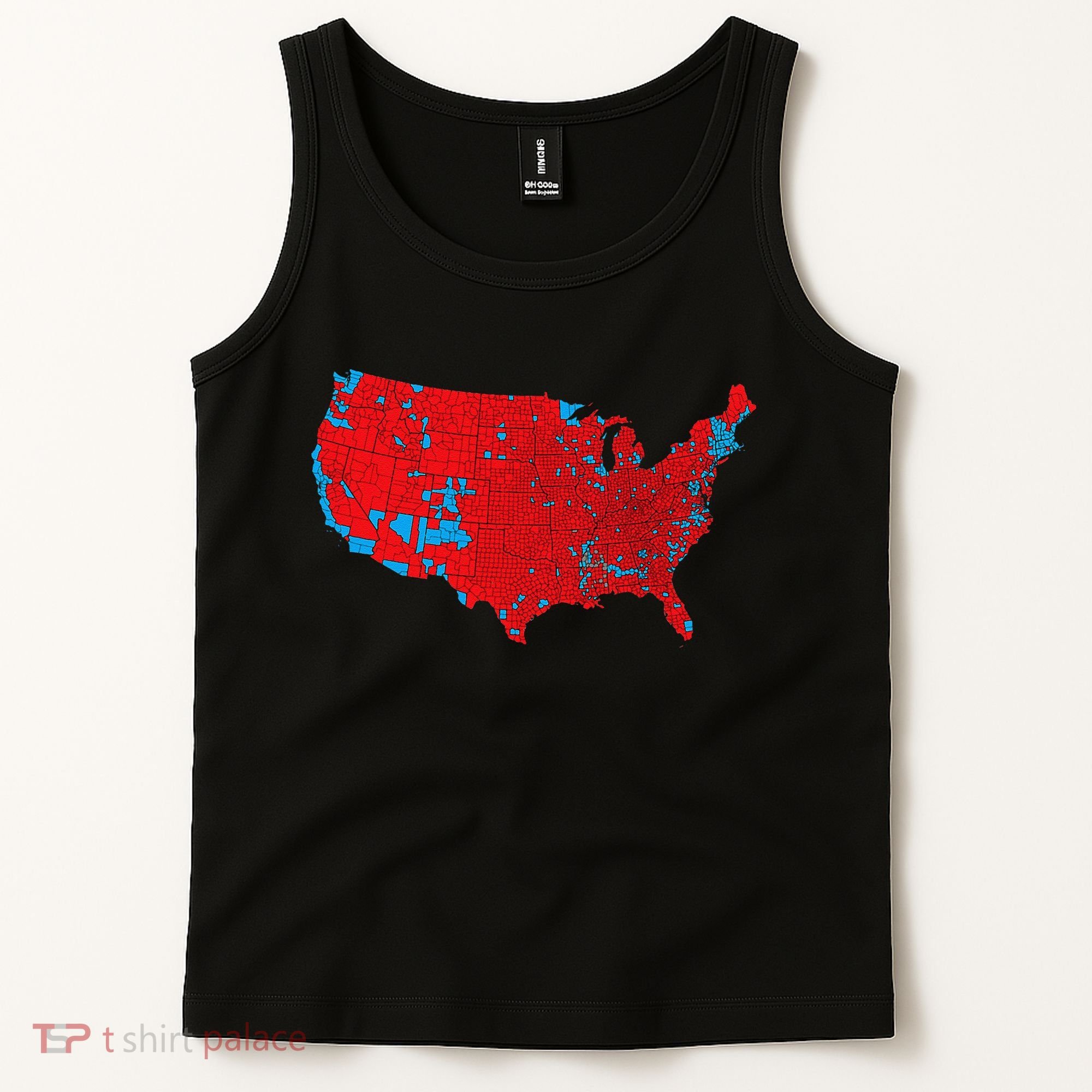 Accurate Map Of 2024 Election Results Tank Top