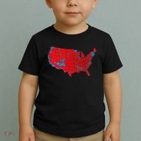 Accurate Map Of 2024 Election Results Toddler T-Shirt thumb 2