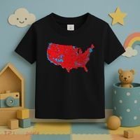 Accurate Map Of 2024 Election Results Toddler T-Shirt thumb 3